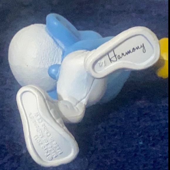 Libbey’s Baker/Harmony Smurf 6”🥛+3” figures+ Vanity🔑⛓+5”+2 small💙